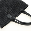 BOTTEGA VENETA INTRECCIATO Cabas PM Tasche Leder Schwarz 141498 Auth yk20364SAV-6