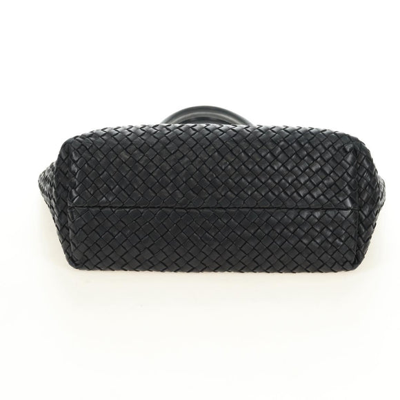 BOTTEGA VENETA INTRECCIATO Cabas PM Tasche Leder Schwarz 141498 Auth yk20364SAV