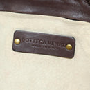 BOTTEGA VENETA INTRECCIATO Rome Hand Bag Leather Brown 162112 Auth yk20366SAV-20