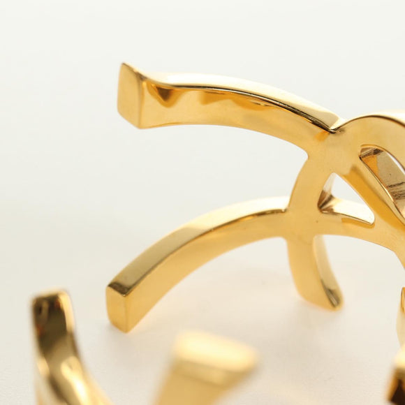 SAINT LAURENT Cassandra Bracelet metal Gold Auth yk20367M