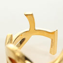 SAINT LAURENT Cassandra Bracelet metal Gold Auth yk20367M-12