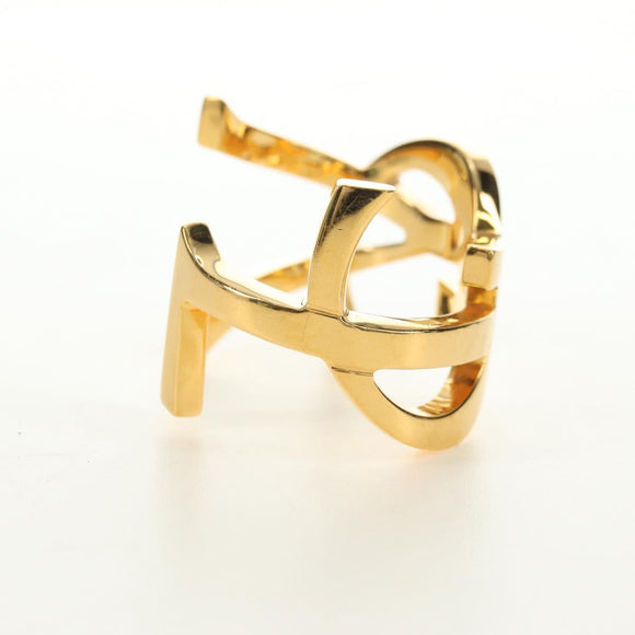 SAINT LAURENT Cassandra Bracelet metal Gold Auth yk20367M