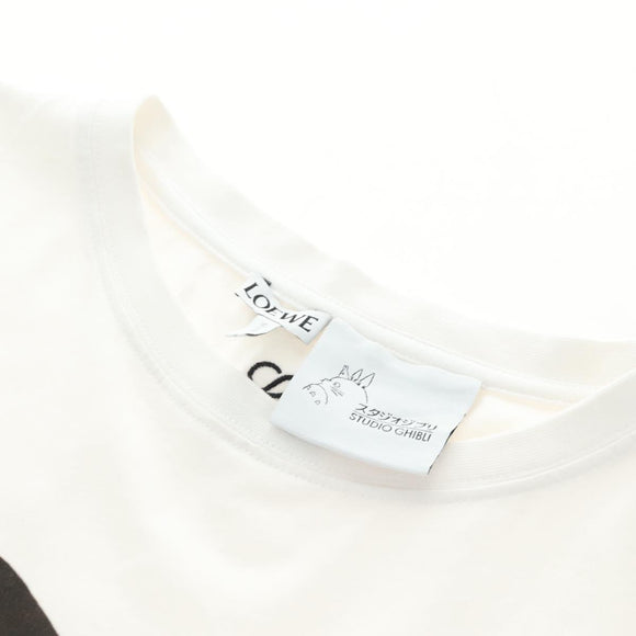 LOEWE Ghibli Chihiros Reise ins Zauberland Ohngesicht T-Shirt Polyester XL Weiß Auth yk20368M