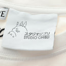 LOEWE Ghibli Chihiros Reise ins Zauberland Ohngesicht T-Shirt Polyester XL Weiß Auth yk20368M-15