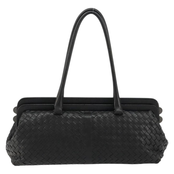 BOTTEGA VENETA INTRECCIATO Shoulder Bag Leather Brown 131670 Auth yk20370SAV