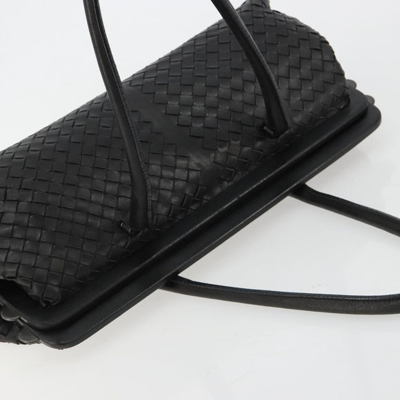 BOTTEGA VENETA INTRECCIATO Shoulder Bag Leather Brown 131670 Auth yk20370SAV