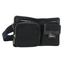 Christian Dior Trotter Canvas Body Bag Black Silver Auth yk20371SAV-1