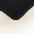 Christian Dior Trotter Canvas Body Bag Black Silver Auth yk20371SAV-16