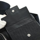 Christian Dior Trotter Canvas Body Bag Black Silver Auth yk20371SAV-19