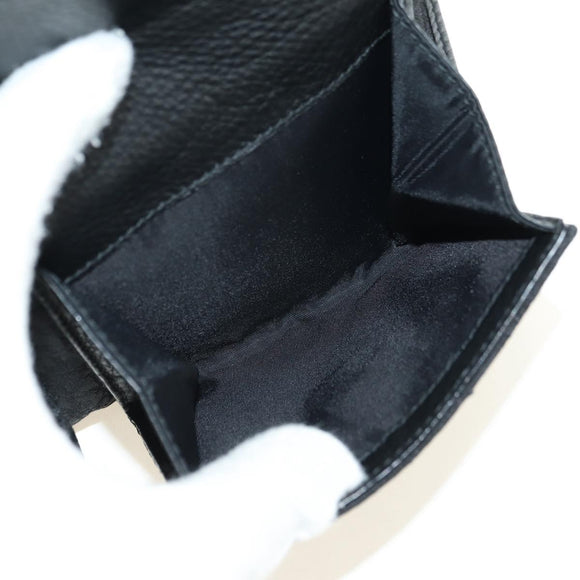 Christian Dior Trotter Canvas Body Bag Black Silver Auth yk20371SAV
