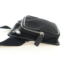 Christian Dior Trotter Canvas Body Bag Black Silver Auth yk20371SAV-3