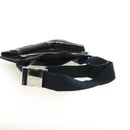 Christian Dior Trotter Canvas Body Bag Black Silver Auth yk20371SAV-7