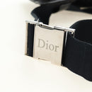 Christian Dior Trotter Canvas Body Bag Black Silver Auth yk20371SAV-8