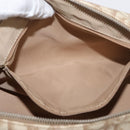Christian Dior Trotter Canvas Romantic Hand Bag PVC Beige Silver Auth yk20375SAV-21