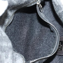 FENDI Zucca Canvas Mamma Baguette Shoulder Bag Wool Gray Silver Auth yk20376SAV-24