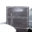 FENDI Zucca Canvas Mamma Baguette Shoulder Bag Wool Gray Silver Auth yk20376SAV-25