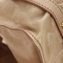 Miu Miu Shoulder Bag Leather Gold Beige Auth yk20378SAM-9