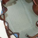 LOEWE Ghibli Collaboration Totoro Hammock Small Bag Leather Blue Auth yk20381SM-9