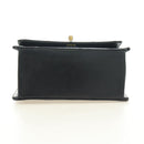 CHANEL Matelasse Hand Bag Leather Black Gold CC Auth yk20389SAV-5