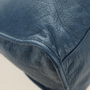 BALENCIAGA Classic City Hand Bag Leather 2way Blue Silver 505550 Auth yk20391SAM-15