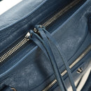 BALENCIAGA Classic City Hand Bag Leather 2way Blue Silver 505550 Auth yk20391SAM-19