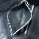 CHANEL Matelasse Ketting Schoudertas Lamsleer Zwart Goud CC Auth yk20399SAV-23