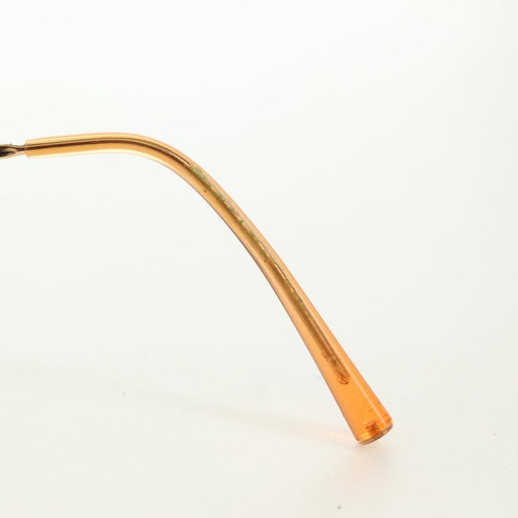CHANEL Sunglasses metal Orange CC Auth yk20403SAM