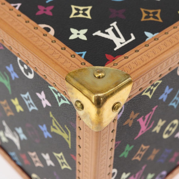 LOUIS VUITTON Monogram Multicolor Boite Pharmacy Pouch Black LV Auth yk20405SM