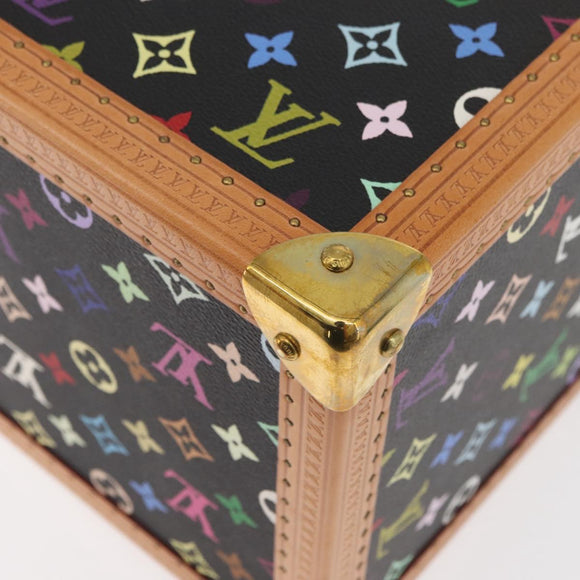 LOUIS VUITTON Monogram Multicolor Boite Pharmacy Pouch Black LV Auth yk20405SM