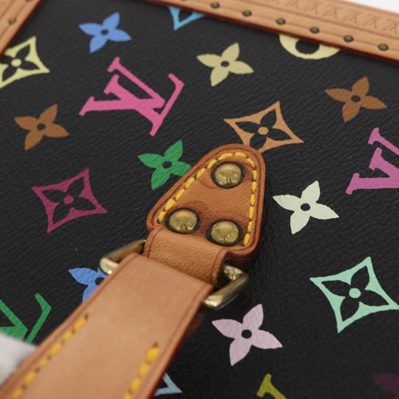 LOUIS VUITTON Monogram Multicolor Boite Pharmacy Pouch Black LV Auth yk20405SM