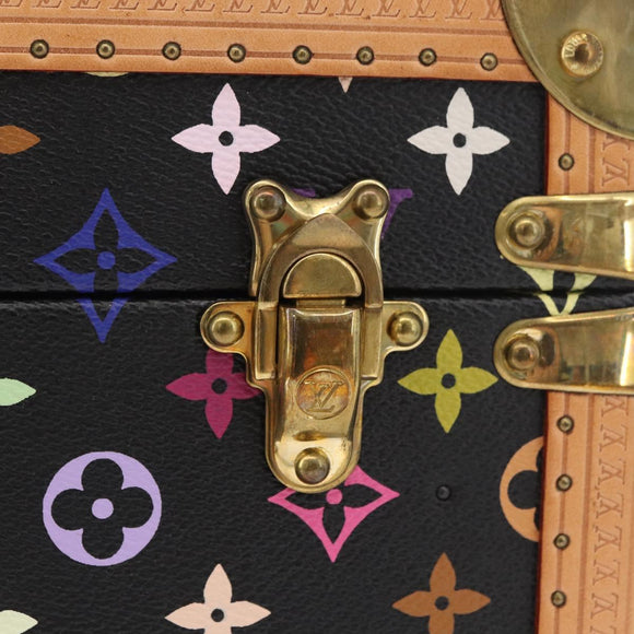 LOUIS VUITTON Monogram Multicolor Boite Pharmacy Pouch Black LV Auth yk20405SM
