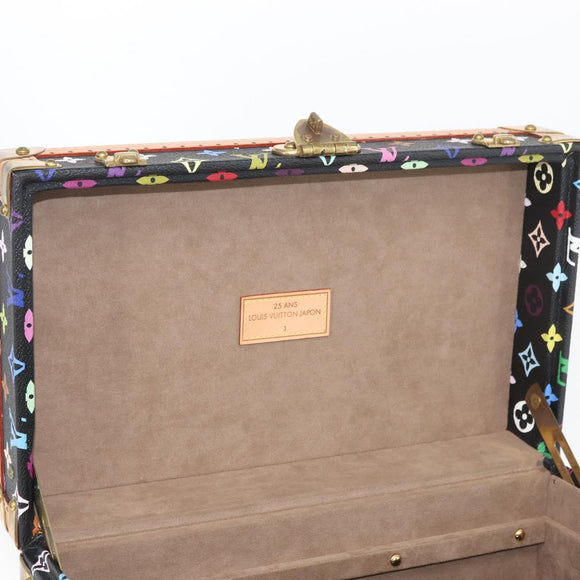 LOUIS VUITTON Monogram Multicolor Boite Pharmacy Pouch Black LV Auth yk20405SM