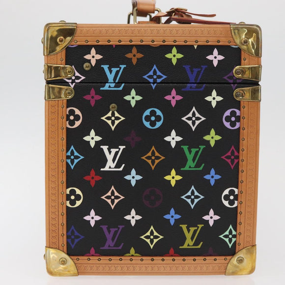 LOUIS VUITTON Monogram Multicolor Boite Pharmacy Pouch Black LV Auth yk20405SM