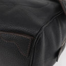 PRADA Handtasche Leder Schwarz Silber Auth yk20414SAM-15
