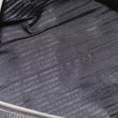 PRADA Handtasche Leder Schwarz Silber Auth yk20414SAM-9