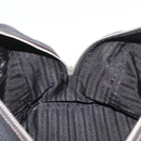 PRADA Handtasche Leder Schwarz Silber Auth yk20414SAM-21