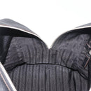 PRADA Handtasche Leder Schwarz Silber Auth yk20414SAM-22