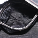 PRADA Handtasche Leder Schwarz Silber Auth yk20414SAM-24
