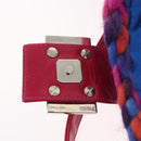 FENDI Mamma Baguette Schoudertas Wol Veelkleurig Auth yk20424SM-8