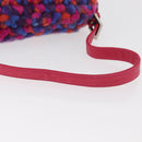 FENDI Mamma Baguette Schoudertas Wol Veelkleurig Auth yk20424SM-7