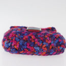 FENDI Mamma Baguette Schoudertas Wol Veelkleurig Auth yk20424SM-5