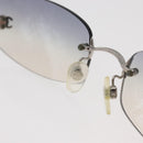 CHANEL Sonnenbrille Metall Silber CC Auth yk20425M-14