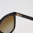 CHANEL Sunglasses metal Brown CC Auth yk20427-10