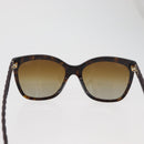 CHANEL Sunglasses metal Brown CC Auth yk20427-3