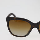 CHANEL Sunglasses metal Brown CC Auth yk20427-4