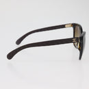 CHANEL Sunglasses metal Brown CC Auth yk20427-6