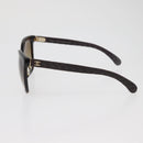 CHANEL Sunglasses metal Brown CC Auth yk20427-8