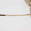 CHANEL Sunglasses metal Gold Tone CC Auth yk20428M-8