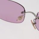 CHANEL Sunglasses metal Pink CC Auth yk20430M-14