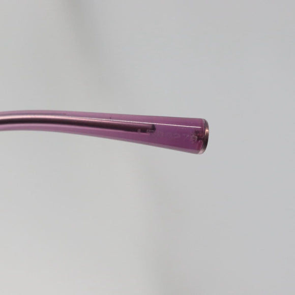 CHANEL Sunglasses metal Pink CC Auth yk20430M